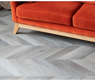 ВИНИЛОВЫЙ ЛАМИНАТ VINILAM PARQUET CHEVRON ЛЕГРАН RI444515CL4 43 КЛАСС 8,5 ММ