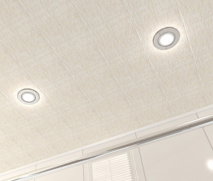 Потолок реечный Cesal B21 Желтый штрих 150х3000 мм