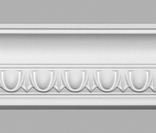 Плинтус потолочный с рисунком DECOMASTER 95023 (80х78х2400мм)